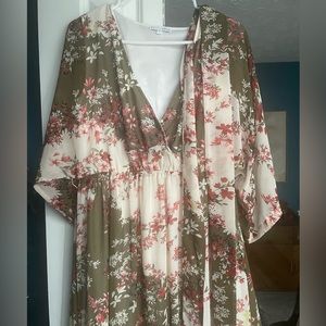 Baltic Born Kia Kimono maxi dress
